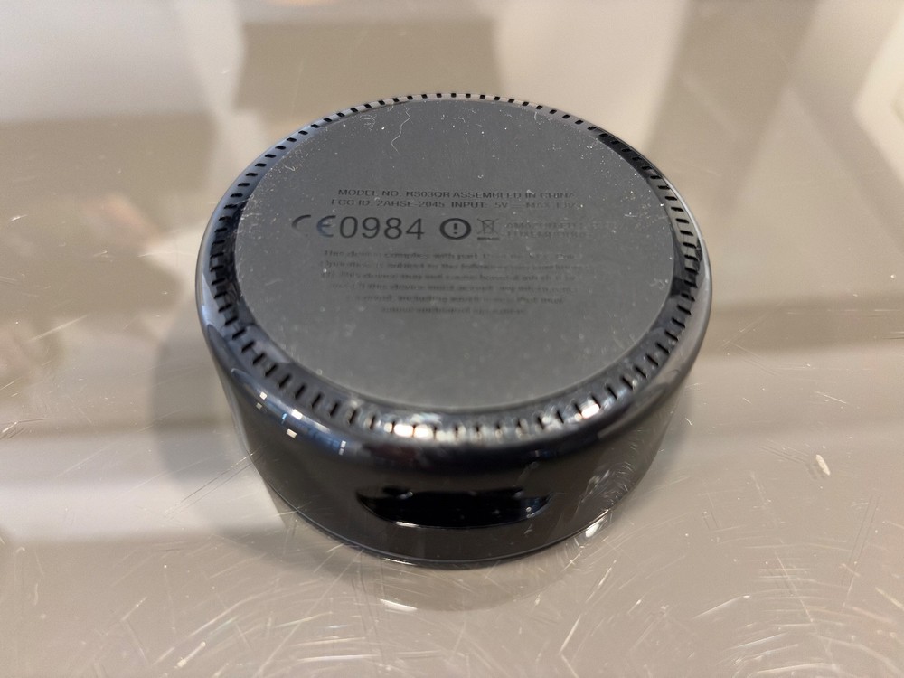 Amazon Echo Dot 2nd Generation Smart Speaker - Black (RS03QR)