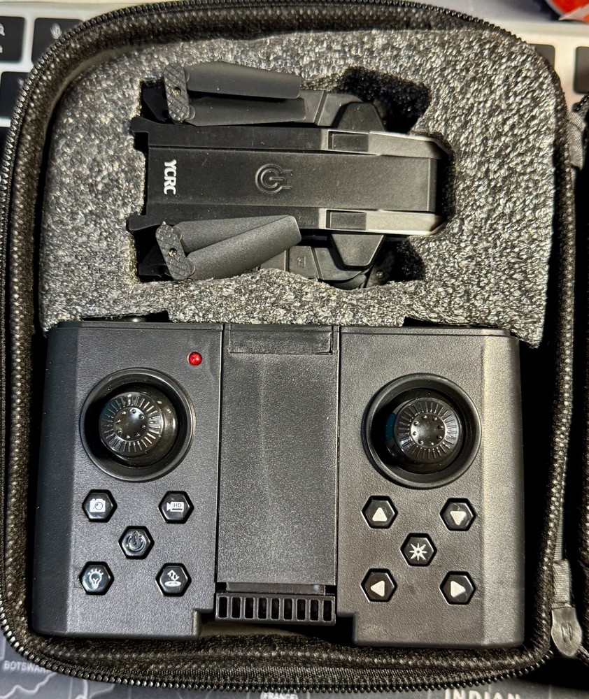 Mini ELF • Folding 4k HD Drone Set w/Case • Camera + Obstacle Avoid • Ships Free