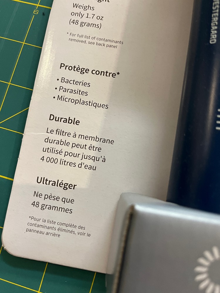 Lifestraw Personal Water Filter 4-pack