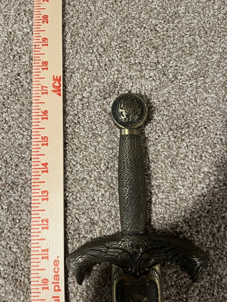 King Arthur Decorative Dagger 15”