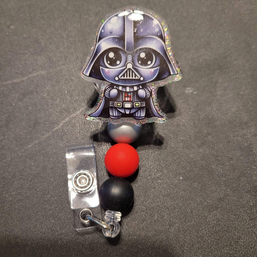 Badge Reel Baby Vader