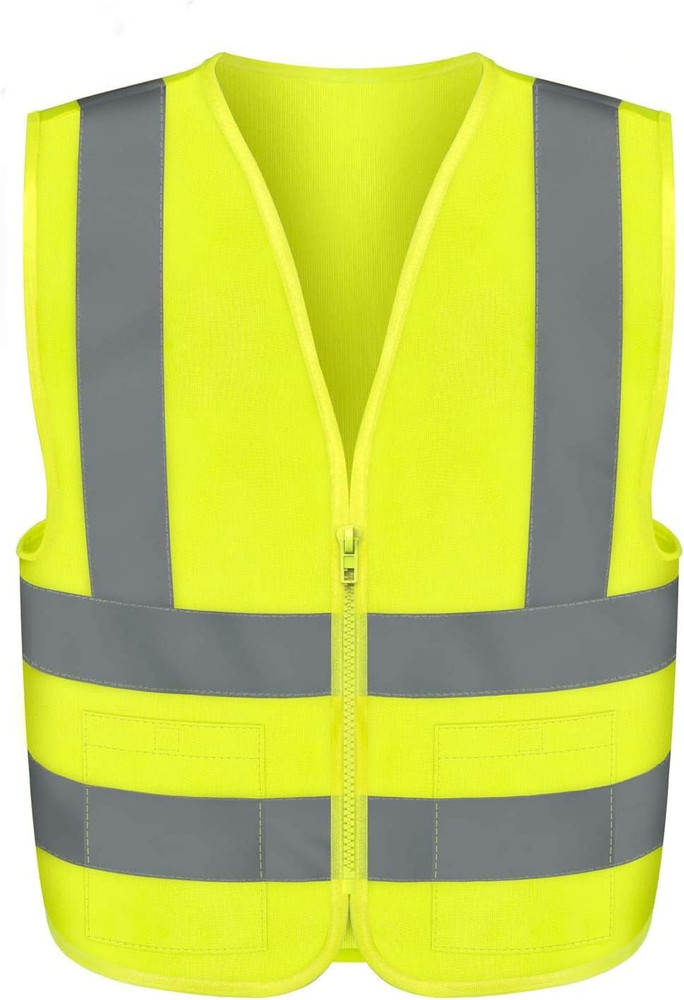 High Visibility Safety Vest ANSI Class 2, 2 Pockets