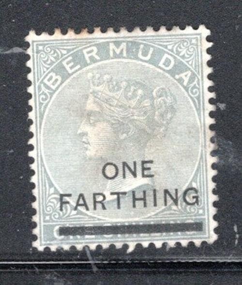 BRITISH BERMUDA STAMP  OVERPRINT MINT HINGED NG  LOT  100CD