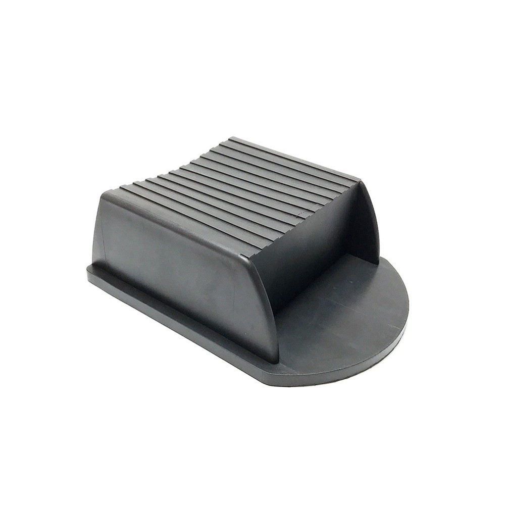 Easily Installed Set of 2 Rectangular Protective Rubbers for Gym Floors