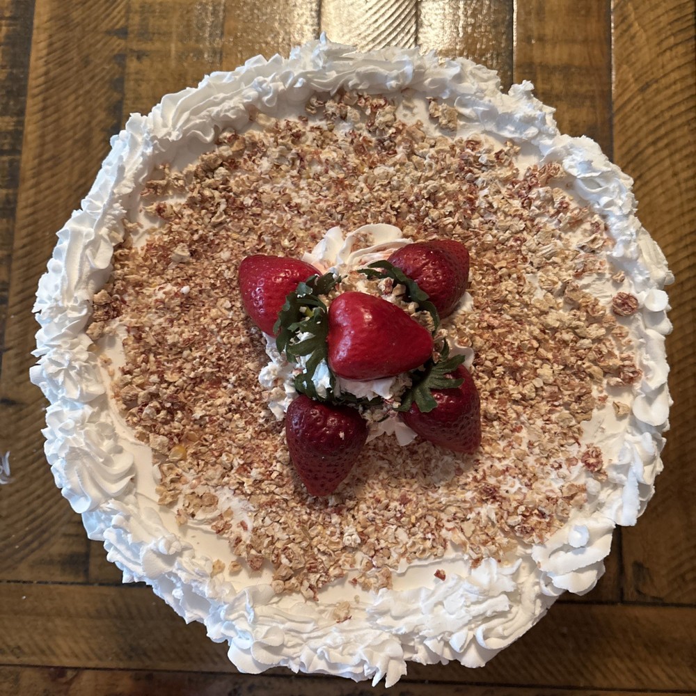 Fake Strawberry Cake