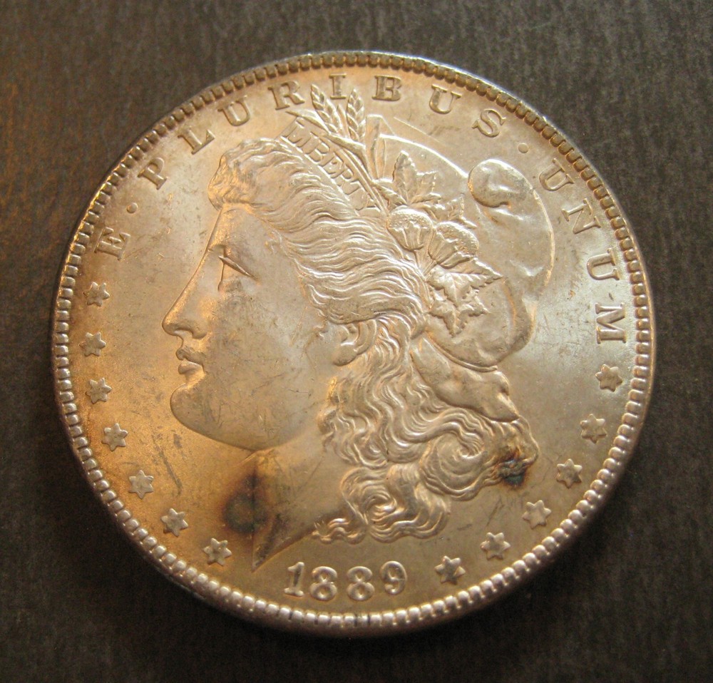 1889   Morgan Silver Dollar - 90% Silver - * (P4646)