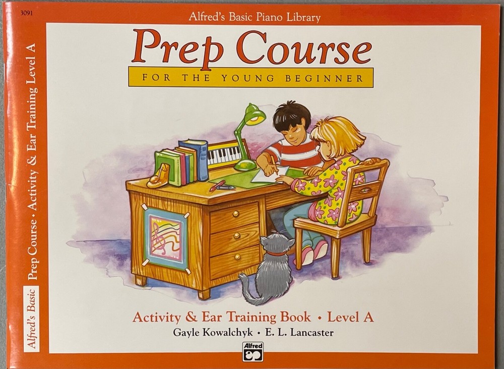 ALFREDS Basic Piano Library Prep Course Young Beginner Activity Ear Training LOT