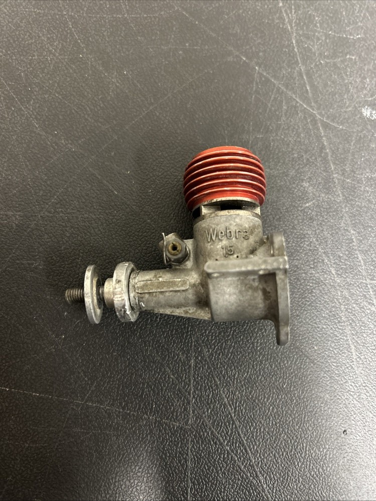 Webra 1.5 Diesel Model Airplane Control Line Engine M11