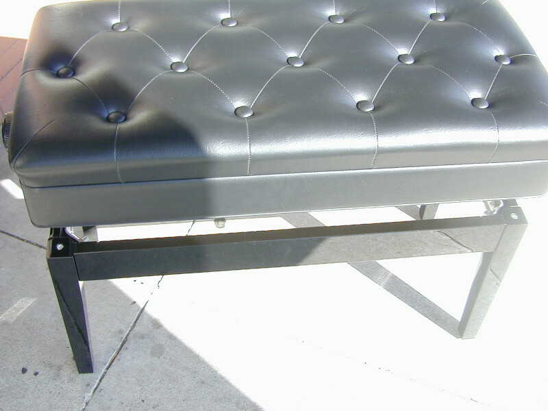 30" Adjustable Artist Piano Bench w/Storage