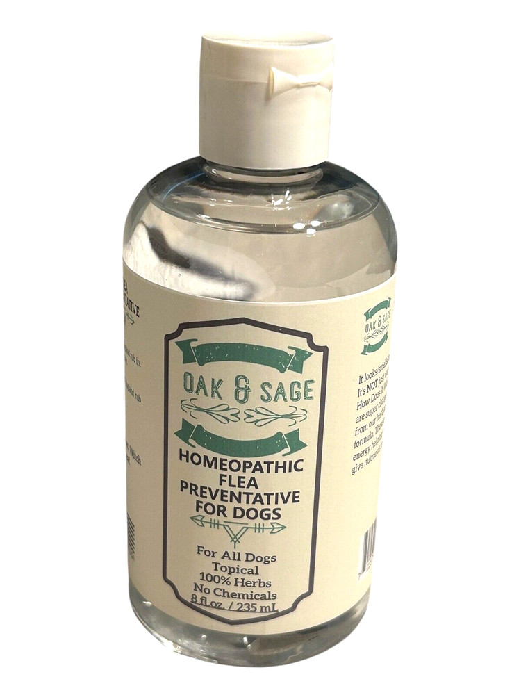 Witch Hazel Oak & Sage Topical  for Dogs - 100% Herbs - 8oz