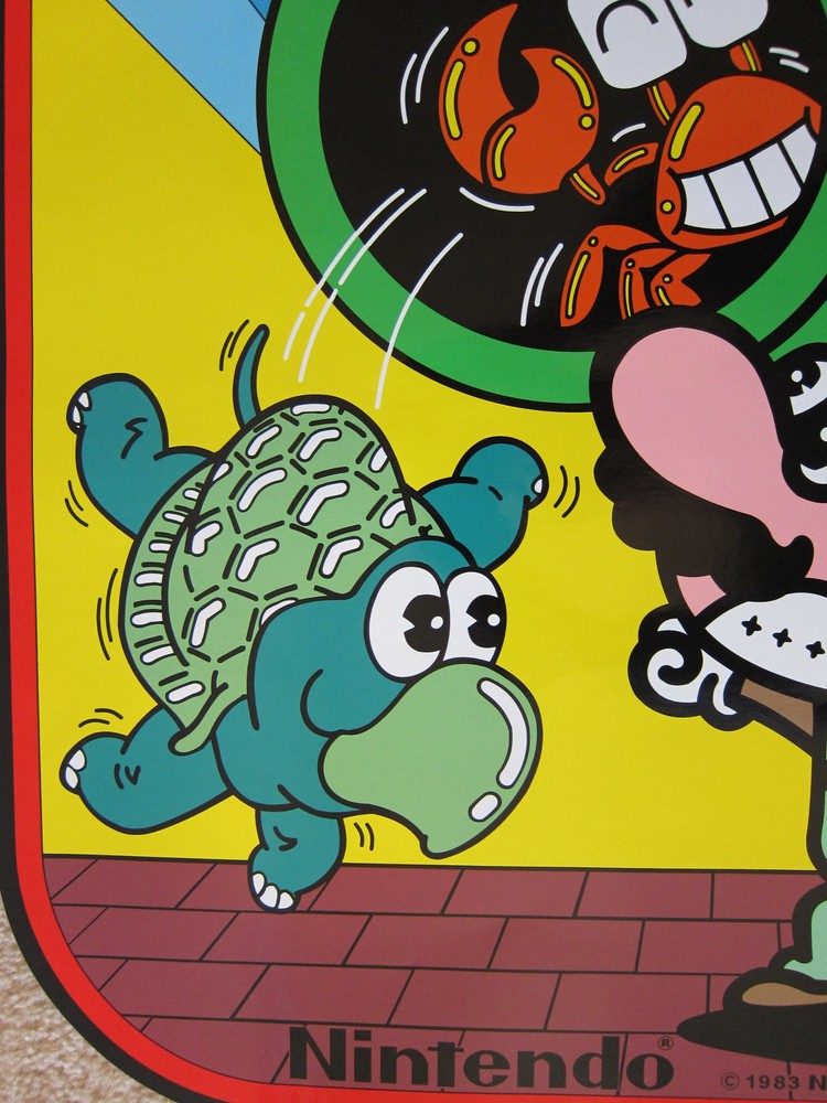 MARIO BROTHERS Side Art Set - Only Accurate Set Available!