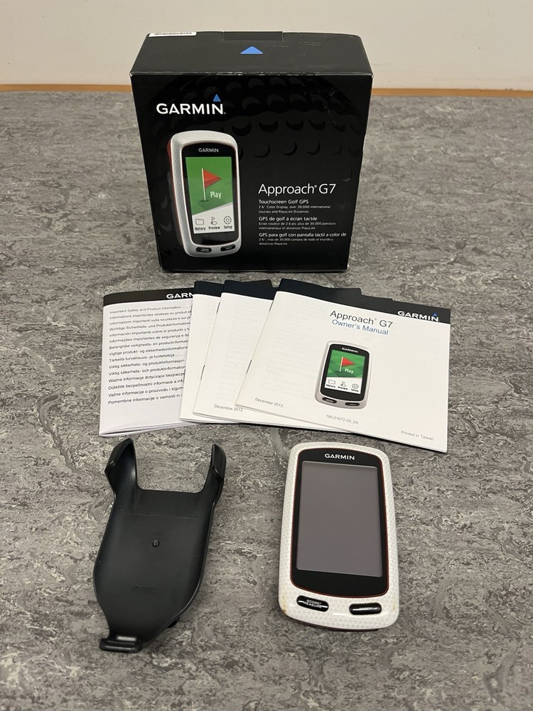 Garmin Approach G7 Touchscreen Golf Course GPS