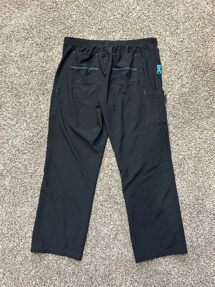 Black & Blue Carhartt Uniform Scrub Set XL