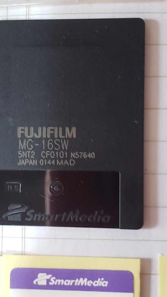 Tarjetas De Memoria Smartmedia 16mb