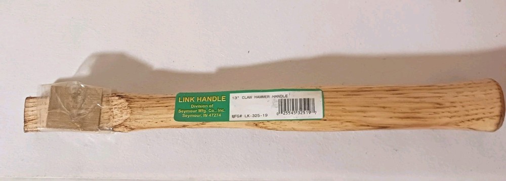 Vintage Link Handle "13" Claw Hammer Handle NOS