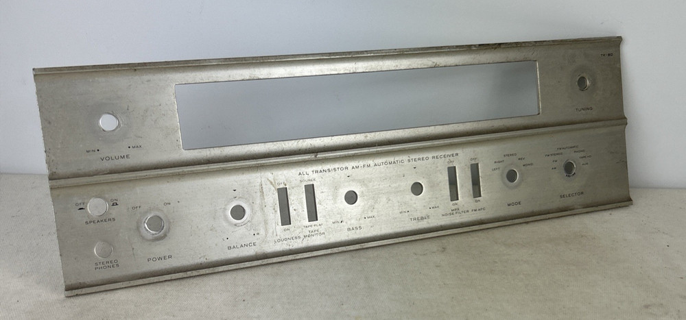 Kenwood TK-60 Faceplate Original