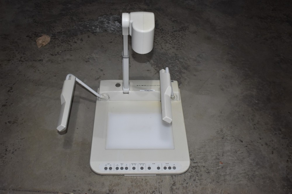 Elmo Auto Focus Overhead Visual Presenter Camera Projector Model EV-400AF