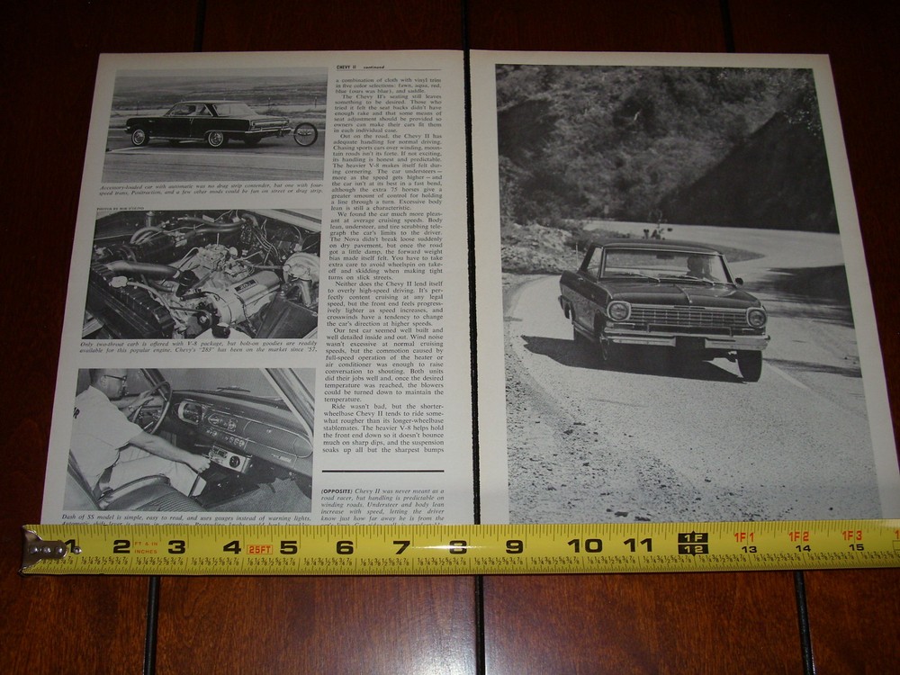 1964 CHEVROLET CHEVY II NOVA ORIGINAL ARTICLE