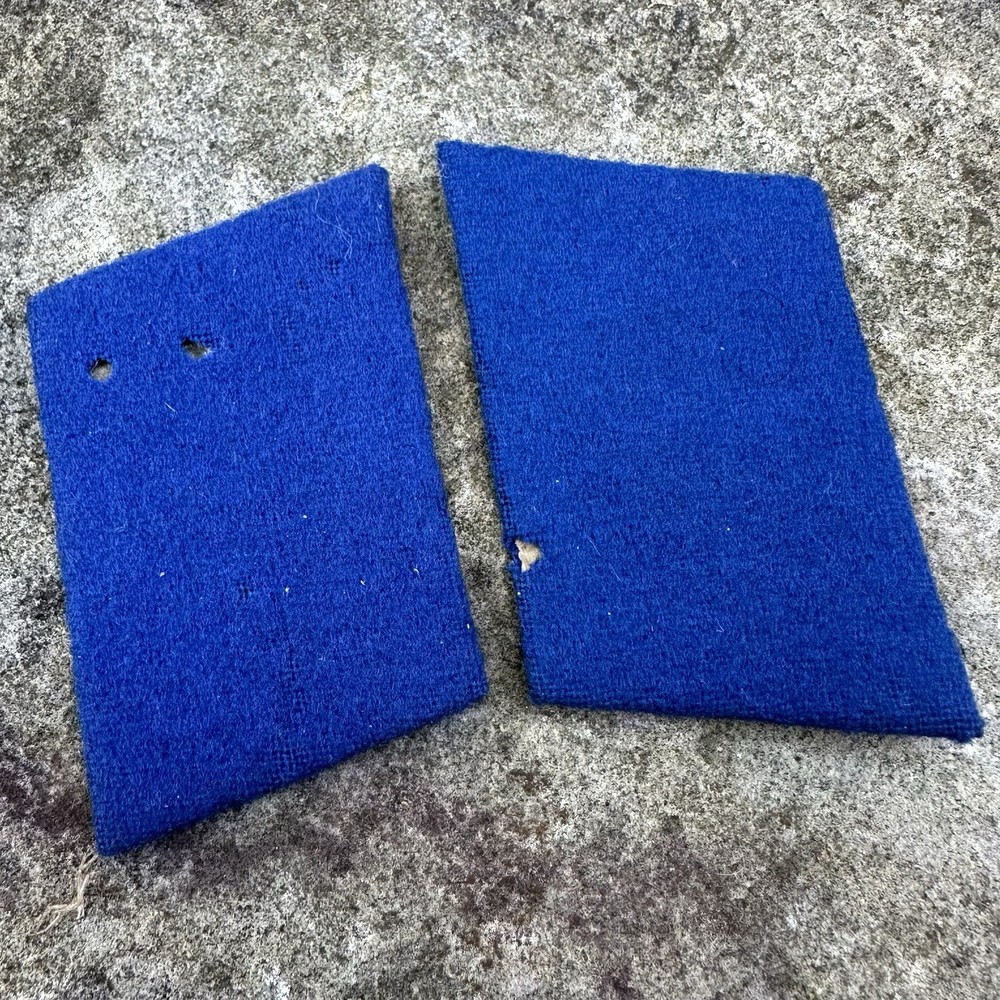 ORIGINAL WWII WW2 German Paramilitary Uniform Tunic Collar Tab Pair - Unissued
