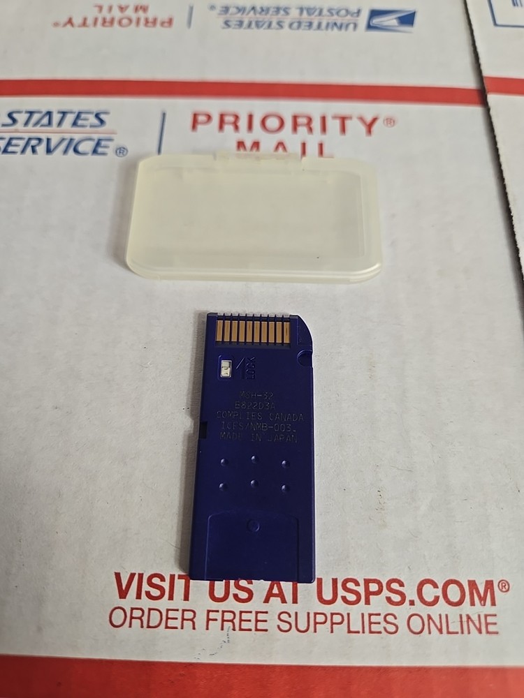 Sony Genuine Memory Stick 32MB MEGABYTE MSH-32 Magic Gate Camera Memory Card