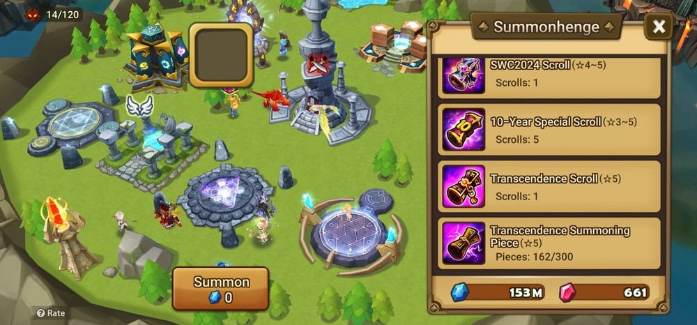 Summoners War Global 1LD5:🔥 LIGHT BATTLE ANGLE + TONS OF SCROLLS🔥