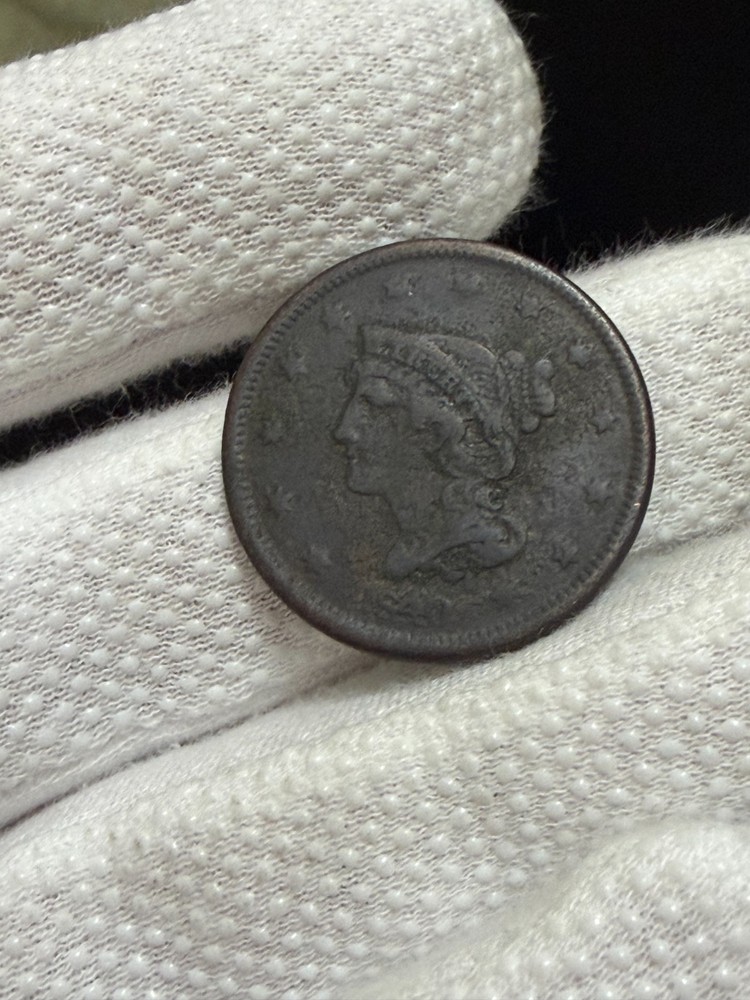 1840 Large Cent Large Date US Type Coin