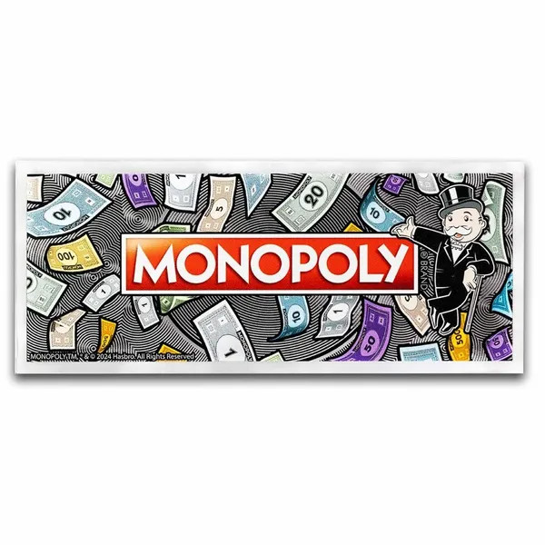 samoa 2024 monopoly 4oz silver bar