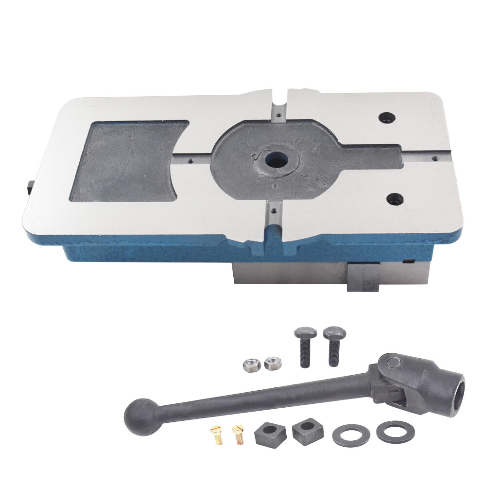 5" Lockdown CNC Milling Machine Bench Vise Clamping Vice Precision Without Base