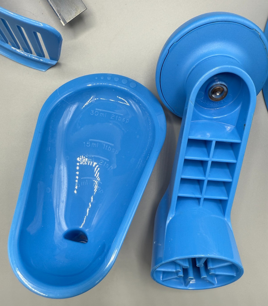 TUPPERWARE Quick Chef Pro System Blue Manual FOOD PROCESSOR Chopper