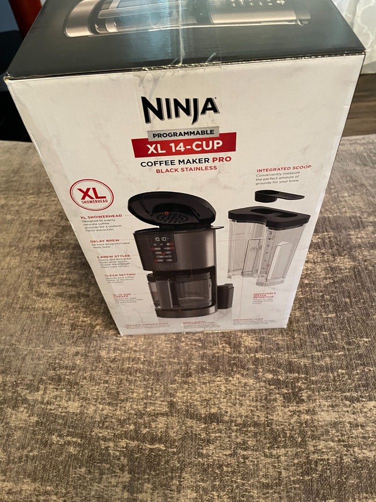 Ninja Programmable XL 14-Cup Coffee Maker PRO Black DCM201BK