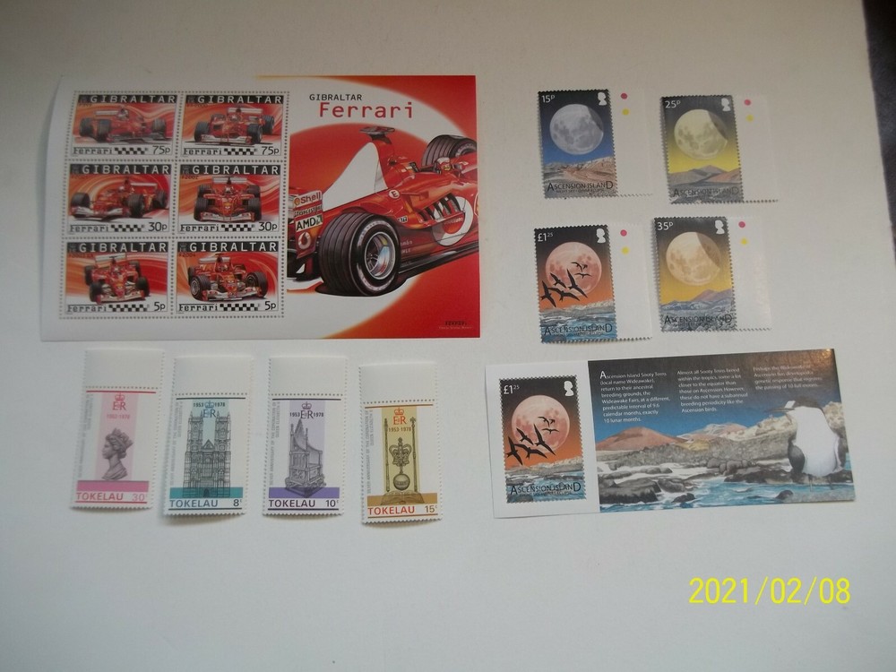 $100 CATALOG BRITISH COLONY COMPLETE SETS - MNH - 1983-2003 - REMOTE ISLANDS