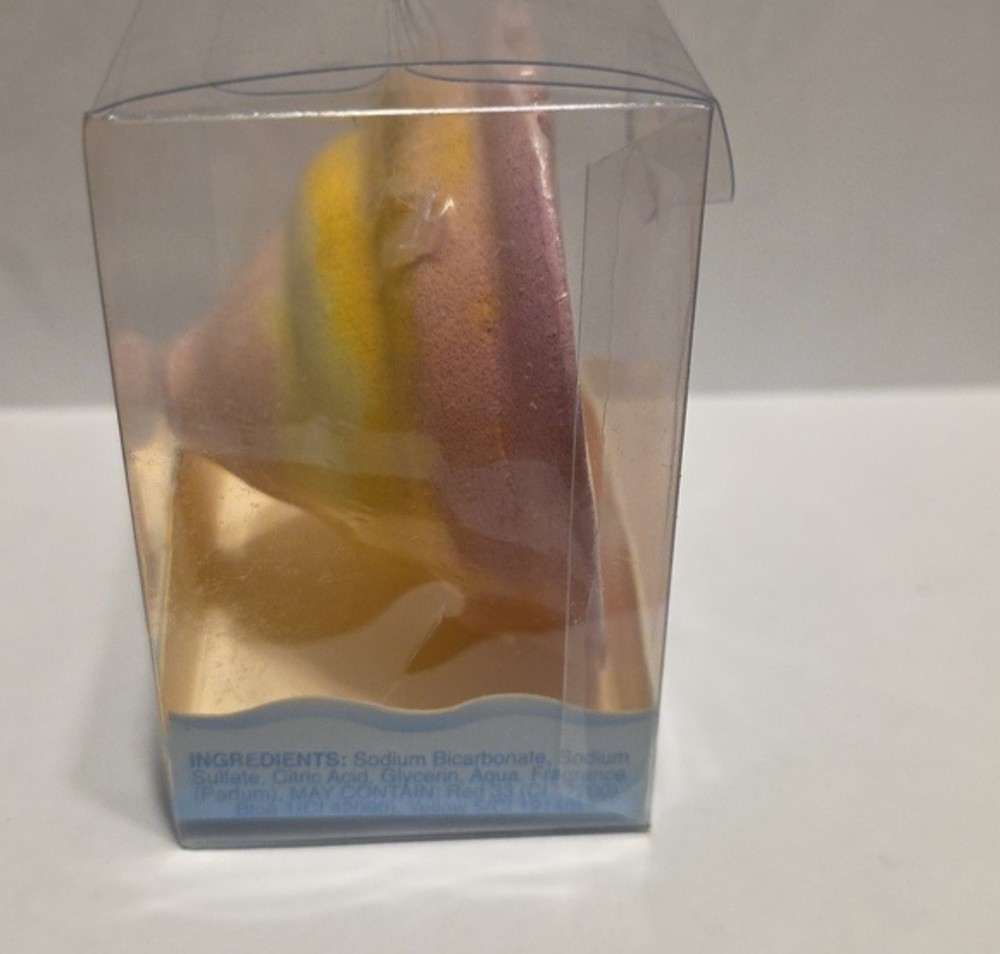 PINK RAINBOW UNICORN POOP BATH BOMB