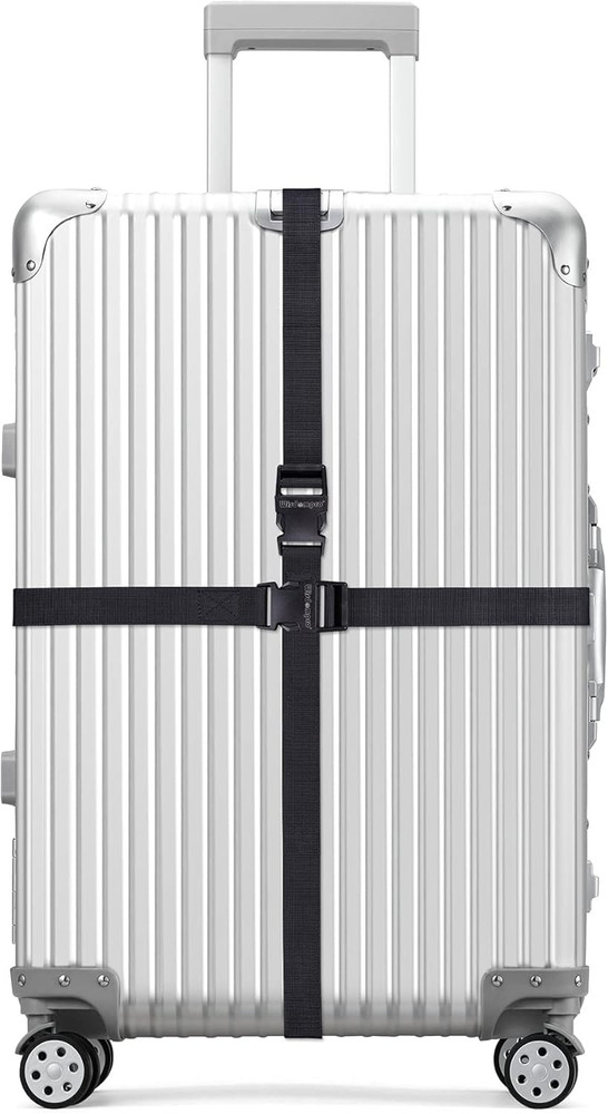 Luggage Strap, 2 Pack Heavy Duty Utility Strap with Quick Release Buckle, Adjust
