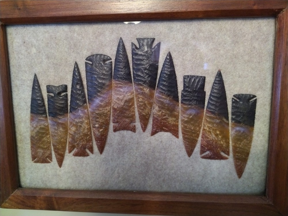 10 Points Jafar Jasper Panoramic Flintknapped picture.