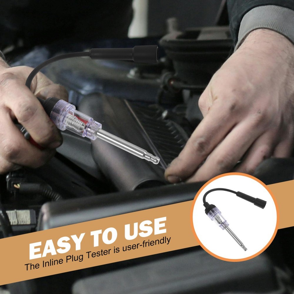 Spark Plug Tester Tool for Vehicles Inline Diagnostic Ignition Testing