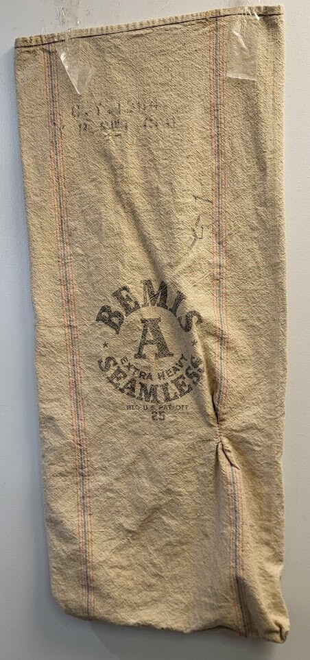 Bemis A Extra Heavy Seamless Vintage Cotton Feed Or Seed Sack ✨