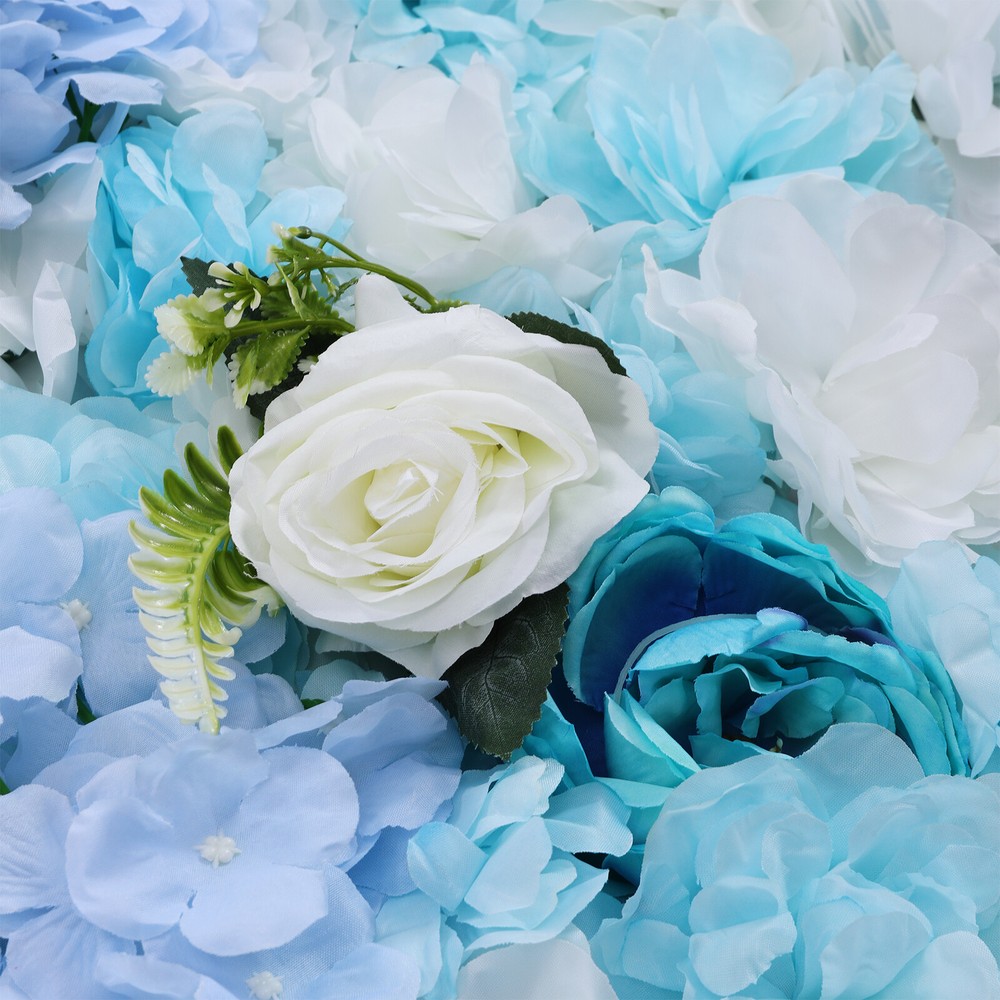 Artificial Flower Wall Panel Indoor Outdoor Flower Wall Panel For Wedding Decor