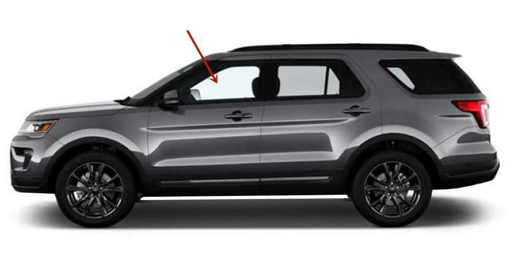 Fits 2011-2019 Ford Explorer Driver Left Front Door Window Glass Laminated