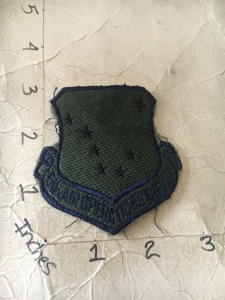 USAF 611th Air Operations Group Squadron subdued patch 6/5/25