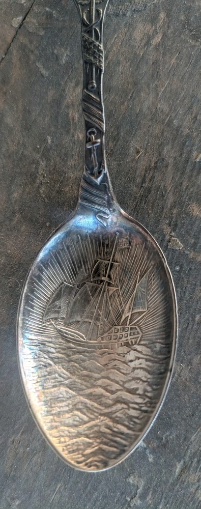 Antique Columbian Exposition Sterling Spoon