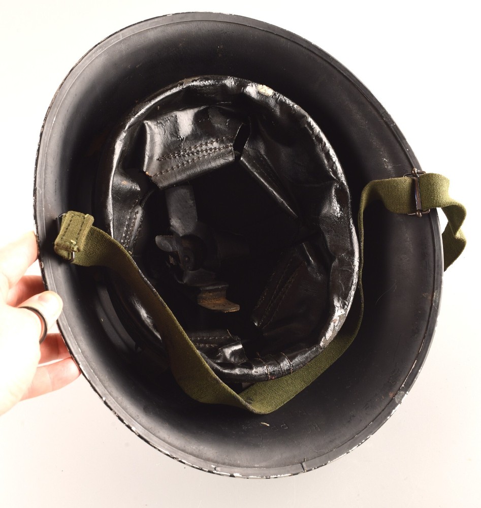 *WWII Black 1953 Helmet