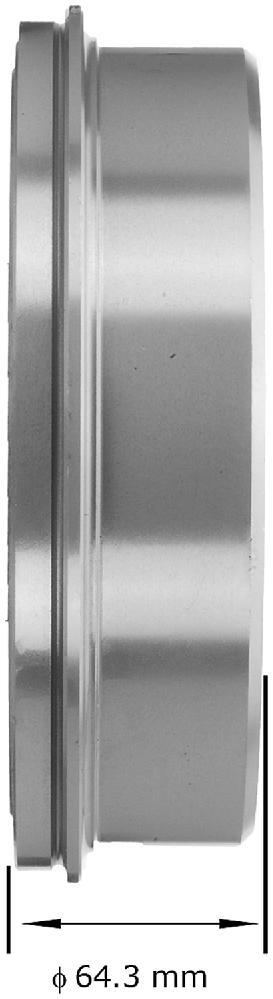 Brake Drum-FWD Bendix PDR0515