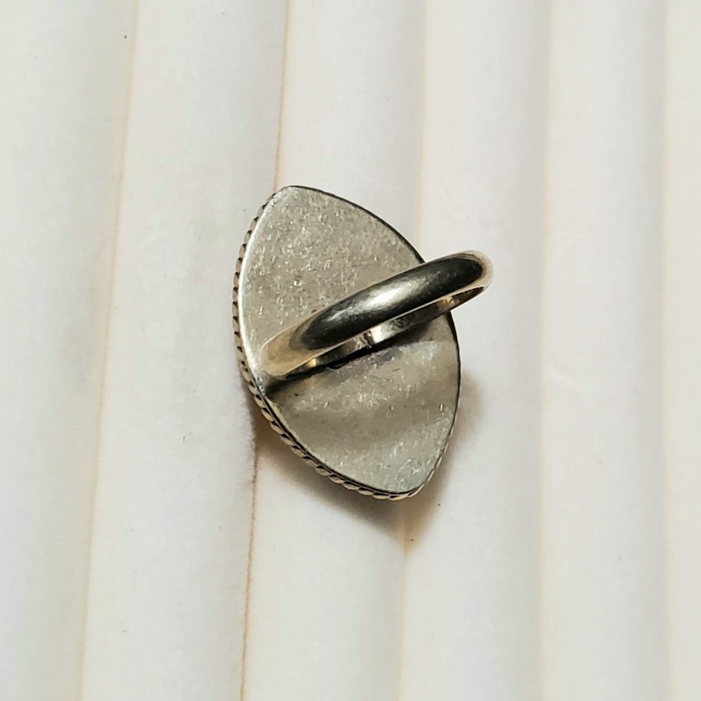 Lapis Coral Ring