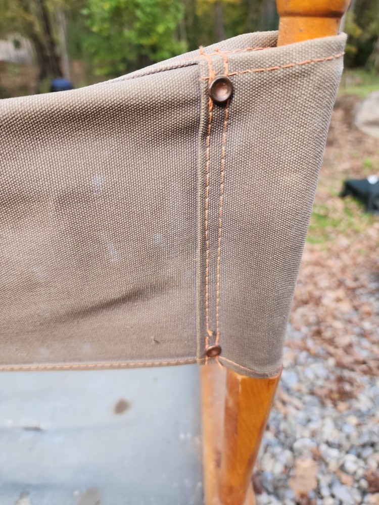 Vintage Levi's Logo Directors Chair