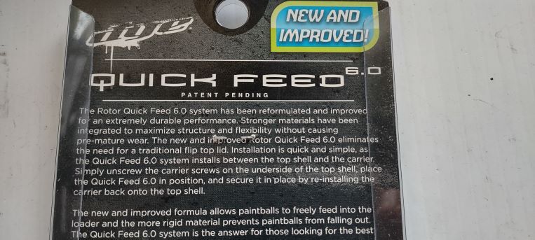 DYE ROTOR SPEED FEED