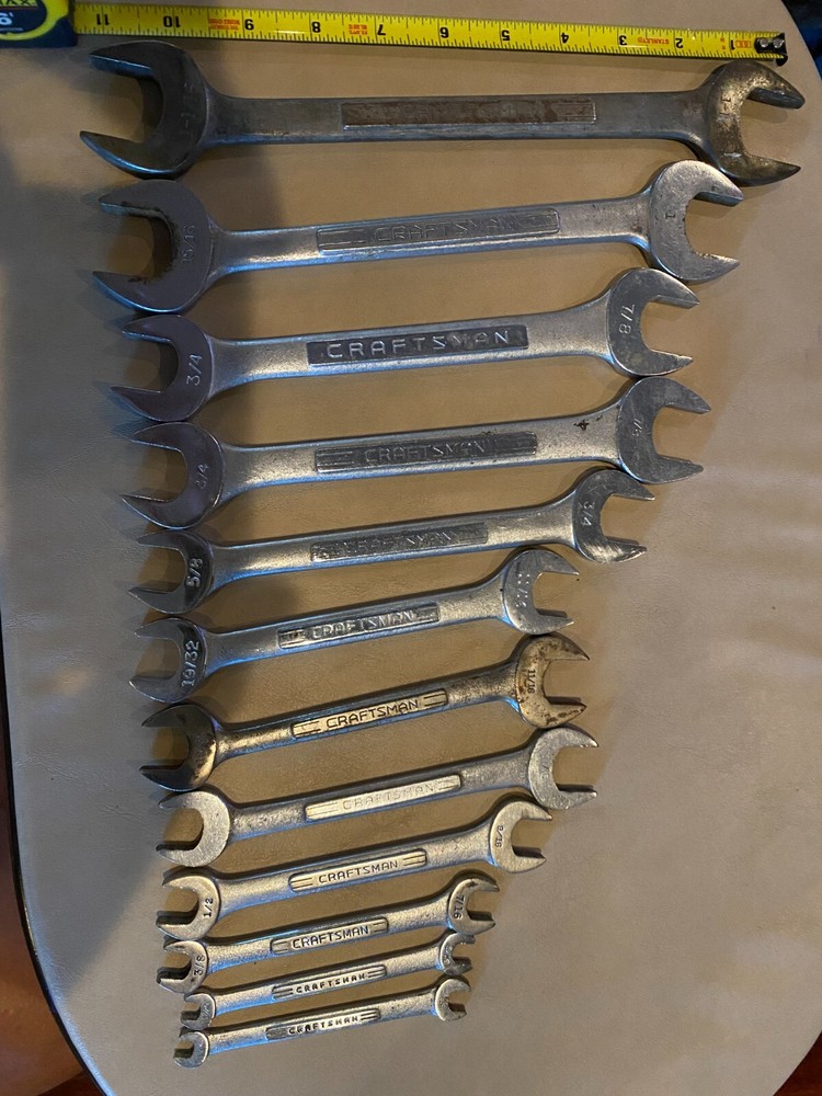 Craftsman Pre-owned Open-end Combination & Line wrenches