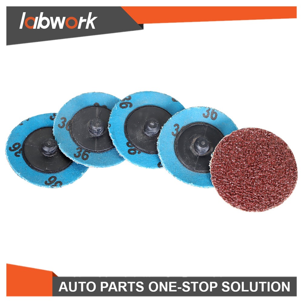 Labwork Roll Lock Die Grinder Quick Change Sanding Disc 51 Pack 2" 36-240 Grit
