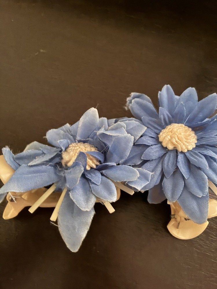 Curtain drapes Clip Blue (2 Pc)