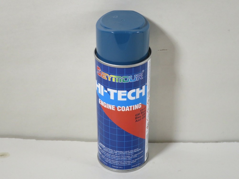 Seymour EN-67 Hi-Tech Engine Spray Paint, GM Blue