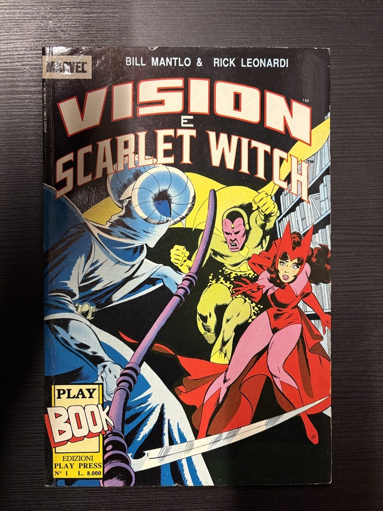 VISION E SCARLET WITCH - PLAY BOOK - Play Press